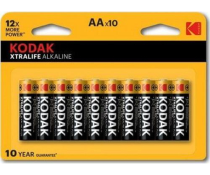 Bateria lub akumulatorek Kodak Bateria Alkaliczna Kodak Xtralife LR06x10 AA ^